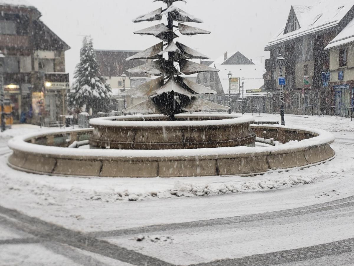 Studio St Lary Village-Vue Montagne. Saint-Lary-Soulan Dış mekan fotoğraf