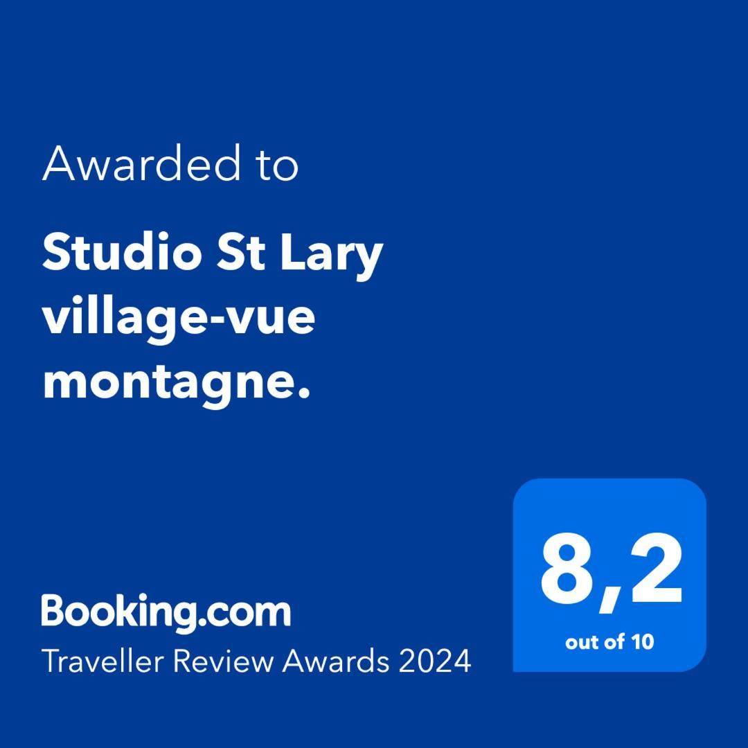 Studio St Lary Village-Vue Montagne. Saint-Lary-Soulan Dış mekan fotoğraf