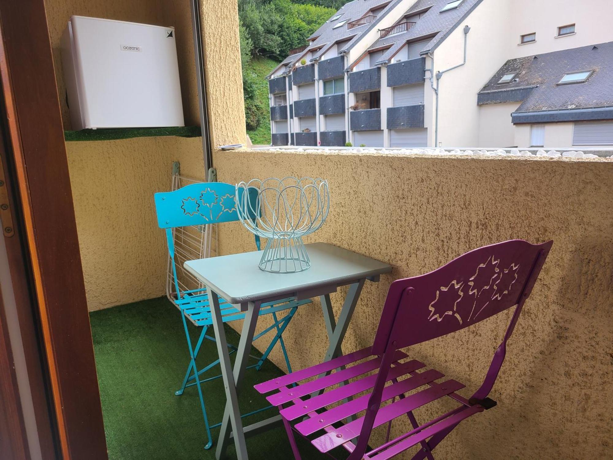 Studio St Lary Village-Vue Montagne. Saint-Lary-Soulan Dış mekan fotoğraf